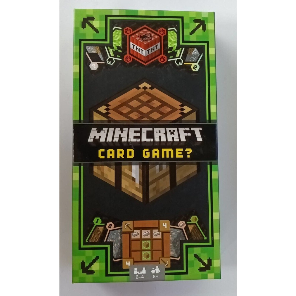 Mattel Games Minecraft‎ Card Game 2015 New In Open Box